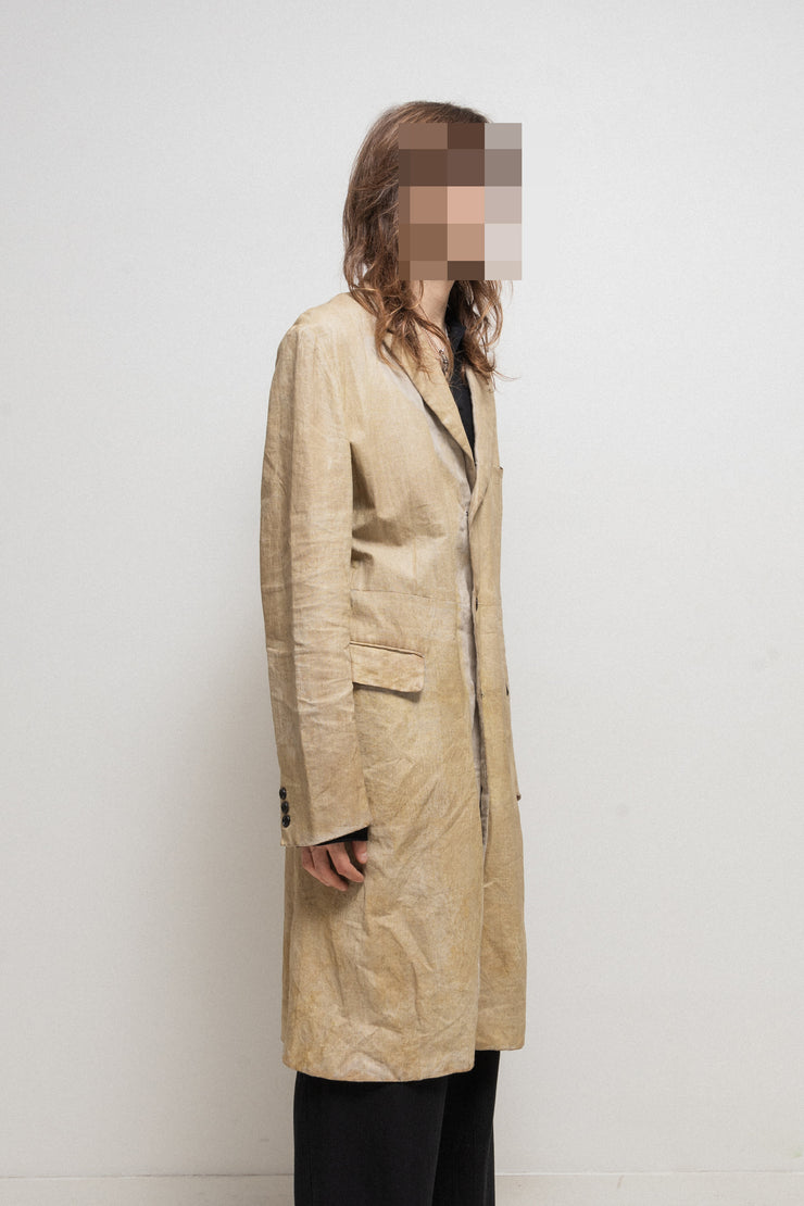 comme des garçons homme tailoed jacket Kountry Club) COMME DES GARCONS HOMME PLUS - SS03 Waxed