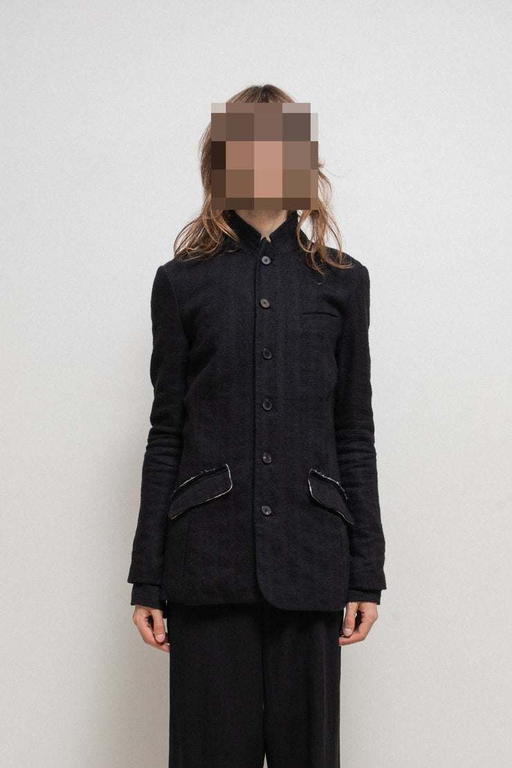 ジャケット・アウター Manami Kountry Club) ALEKSANDR MANAMIS - Textured wool button up