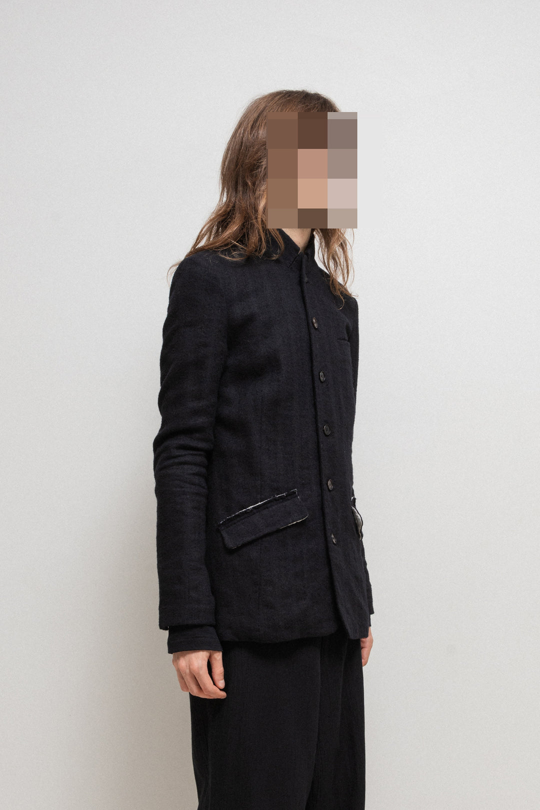 ジャケット・アウター Manami Kountry Club) ALEKSANDR MANAMIS - Textured wool button up