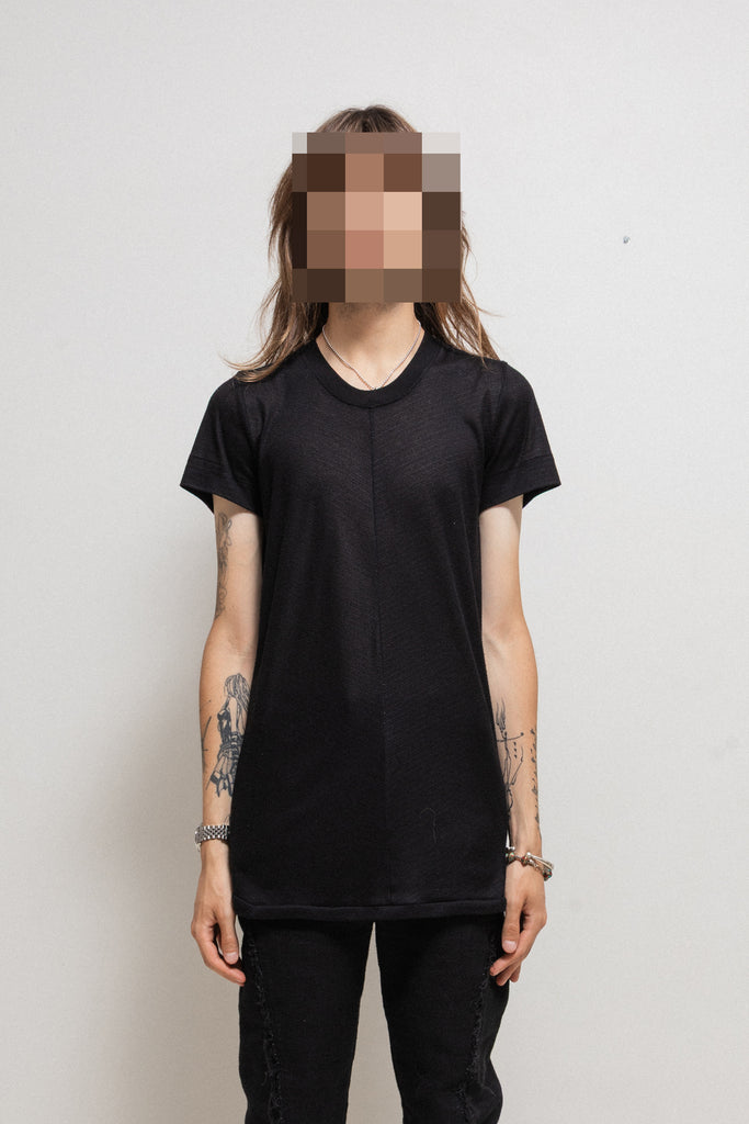 JULIUS 7 - SS15 « Prism » Textured see-through top – L'OBSCUR
