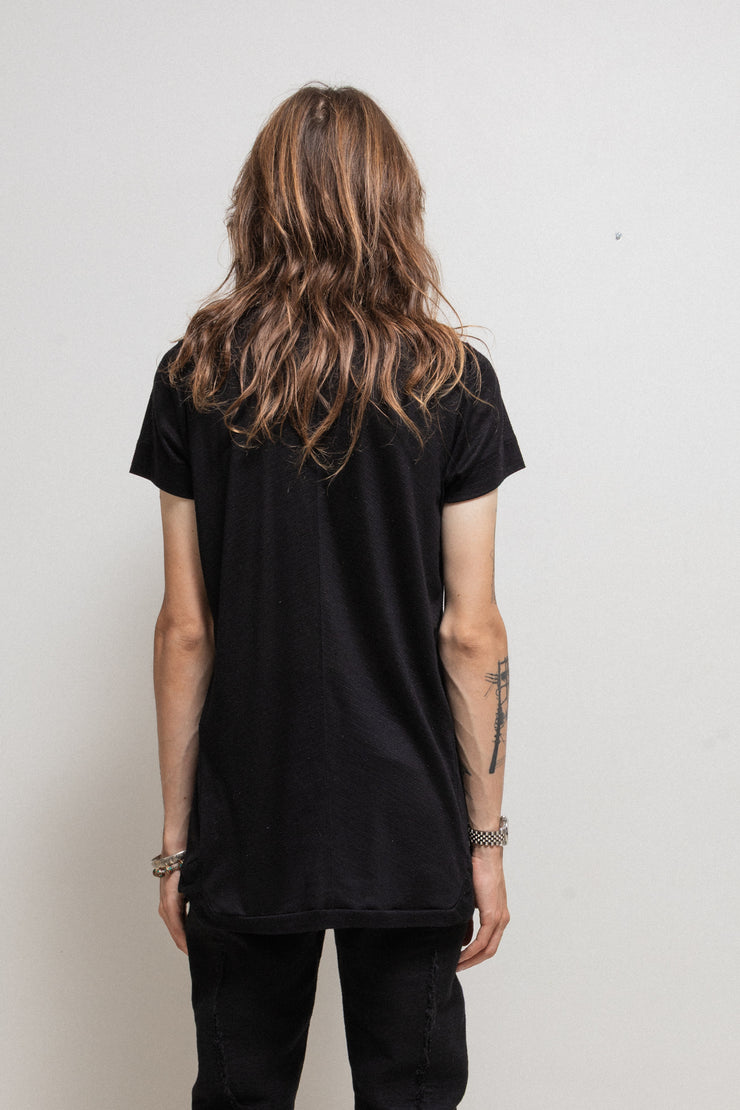 JULIUS 7 - SS15 « Prism » Textured see-through top