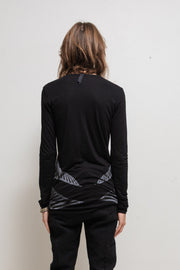GARETH PUGH - 2010’s Cashmere blend printed longsleeves