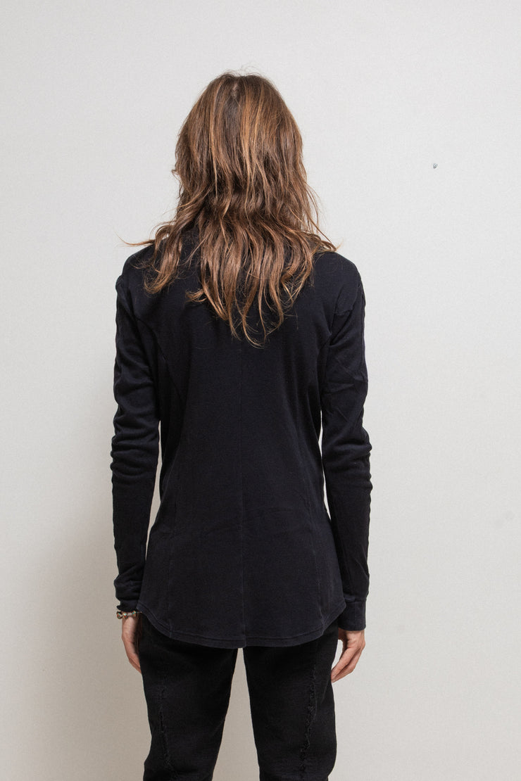 DEVOA - Darted wool longsleeves