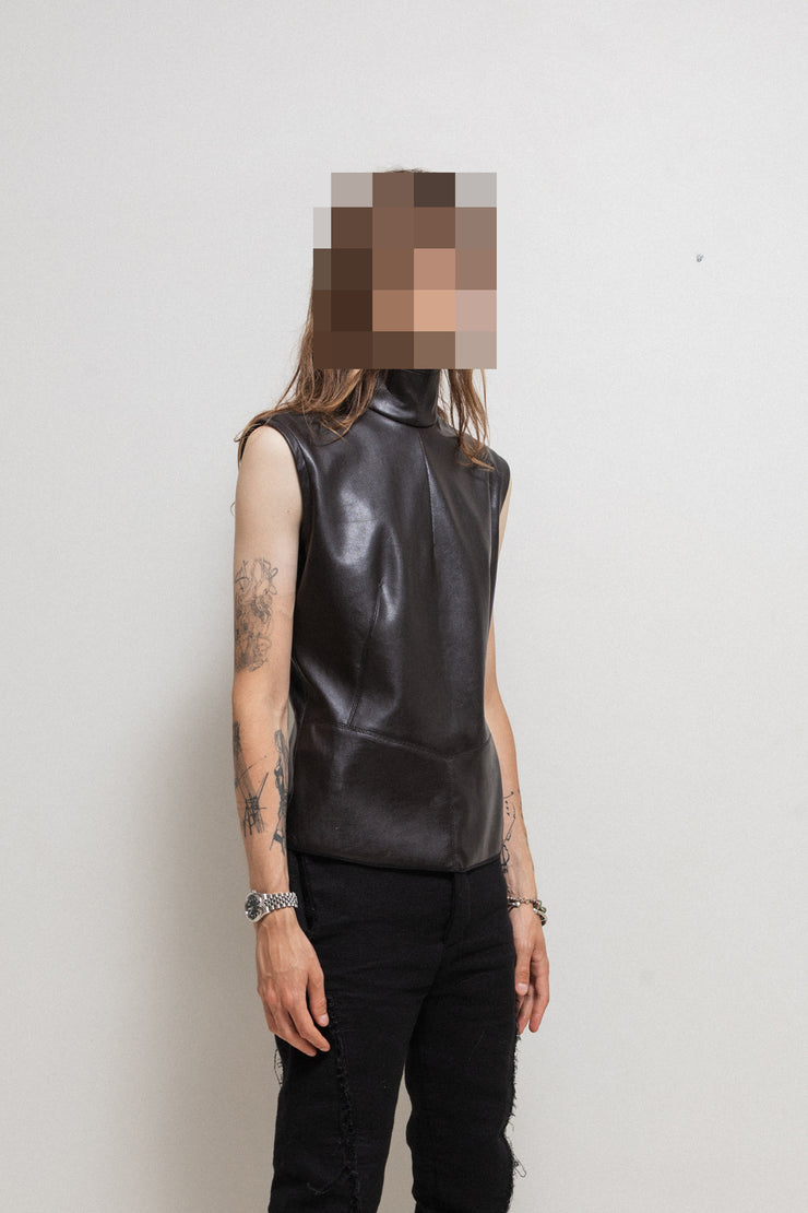 UDO EDLING - Vegan leather scuba top (mens version)