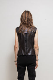 UDO EDLING - Vegan leather scuba top (mens version)