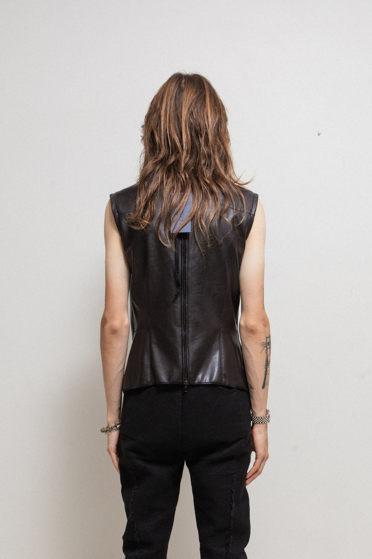 UDO EDLING - Vegan leather scuba top (mens version)