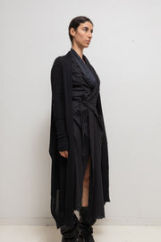 RICK OWENS - FW07 « Exploder » Soft wool cardigan with extra long sides