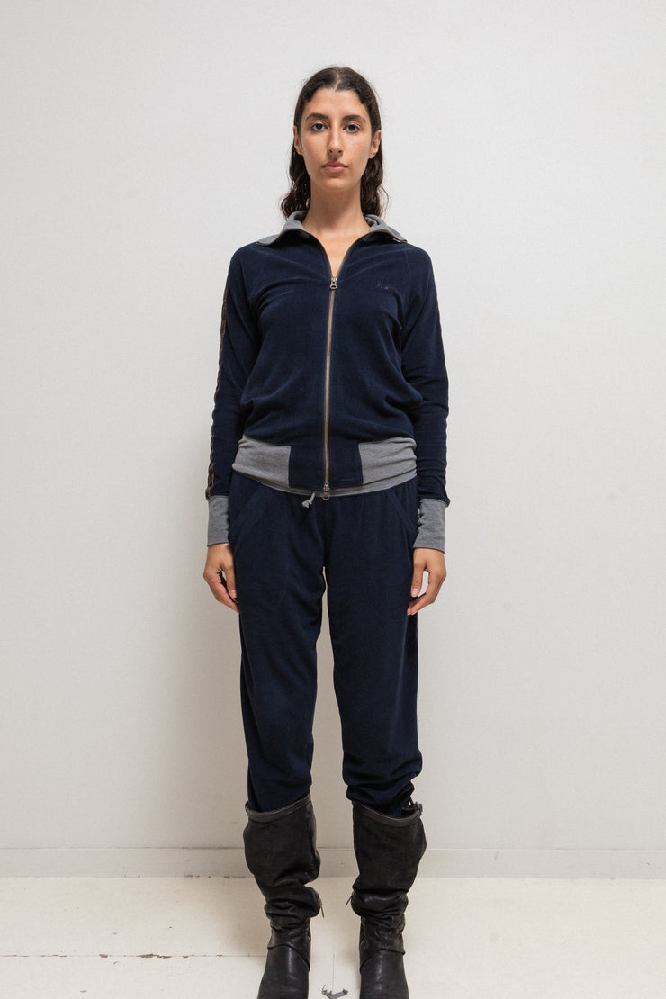SHARE SPIRIT - Velvet tracksuit (set)
