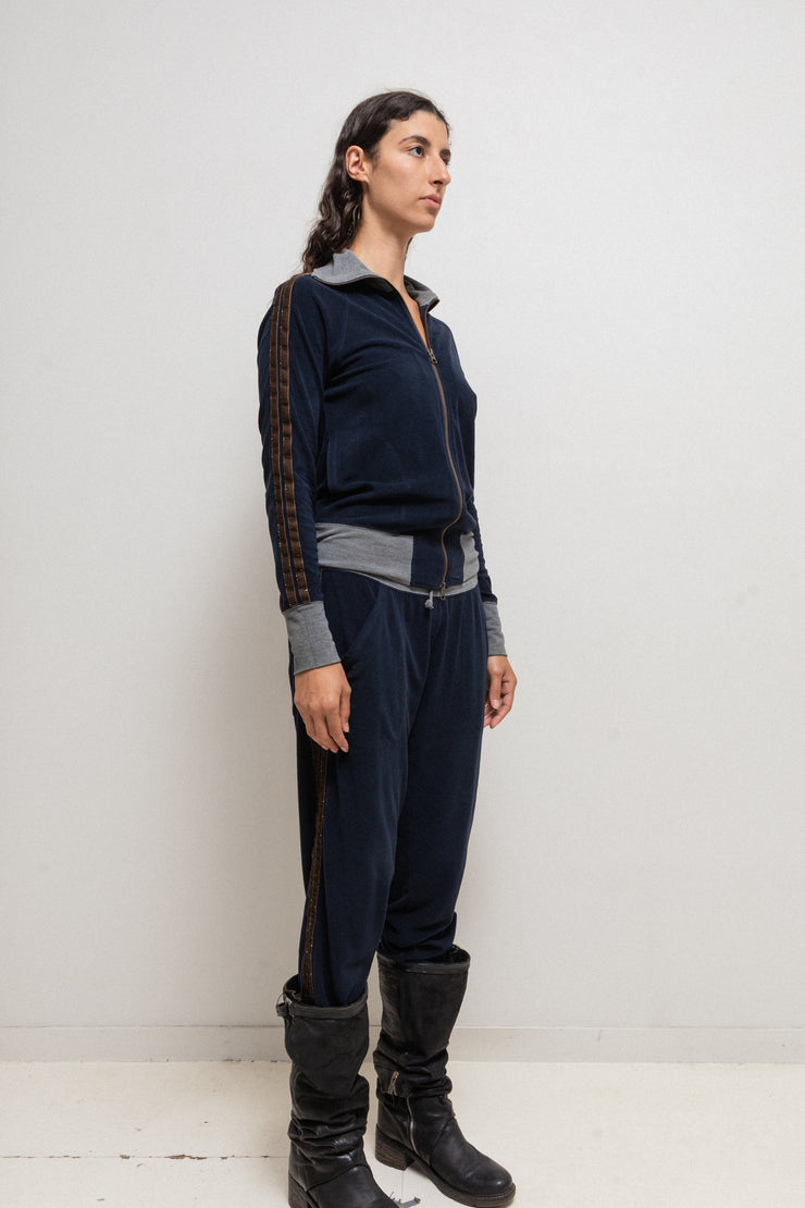 SHARE SPIRIT - Velvet tracksuit (set)