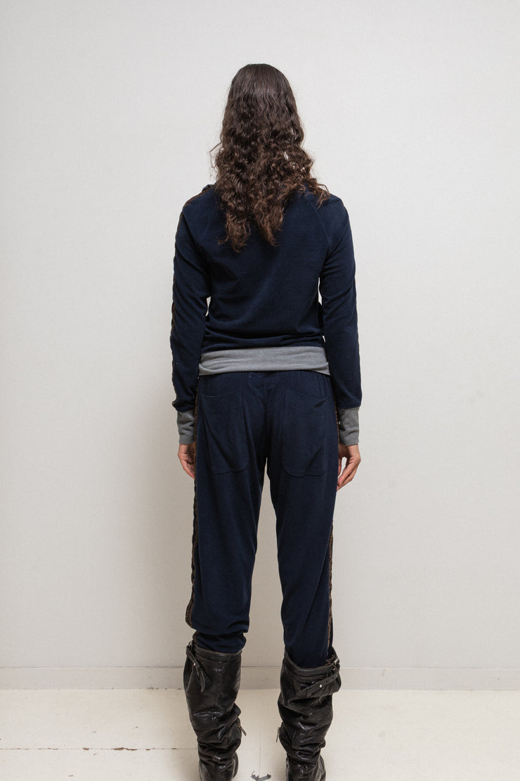 SHARE SPIRIT - Velvet tracksuit (set)