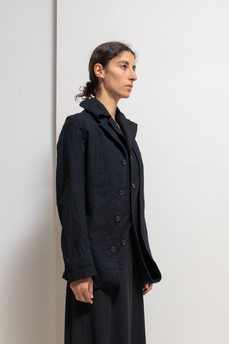 JUNYA WATANABE - FW07 Double layer loop wool coat