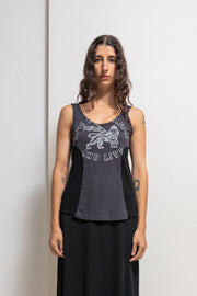 UNDERCOVER - SS12 « Openstrings » Patti Smith « Love Rastafari » docking top