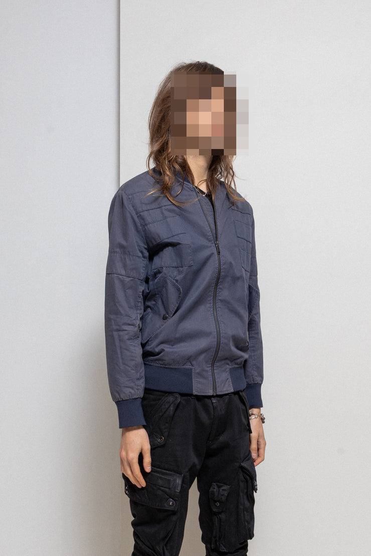 DAMIR DOMA - Faded cotton bomber jacket