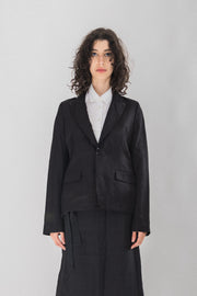 A.F VANDEVORST - Black jacket with hidden sequins (early 00's)