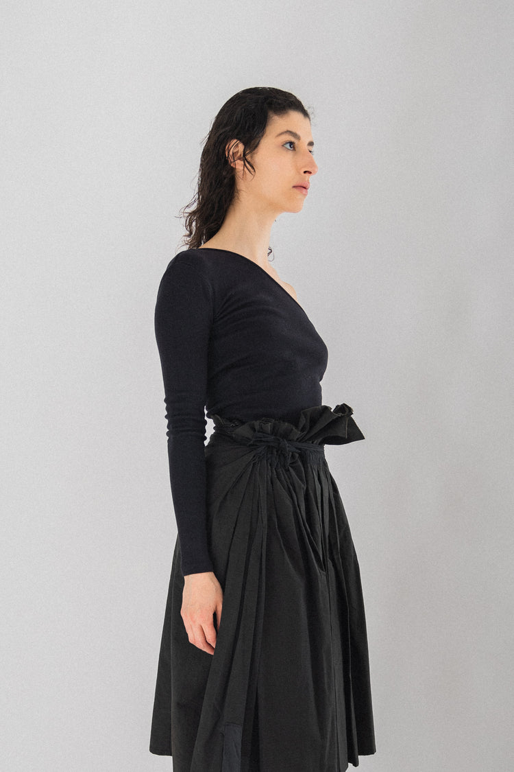 ANN DEMEULEMEESTER - FW96 One sleeve top – L'OBSCUR