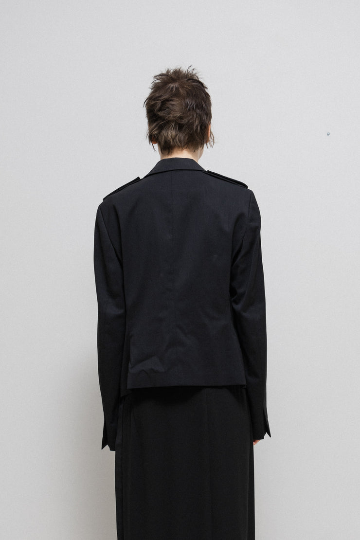 A.F VANDEVORST - 2012 Military blazer jacket with long straps