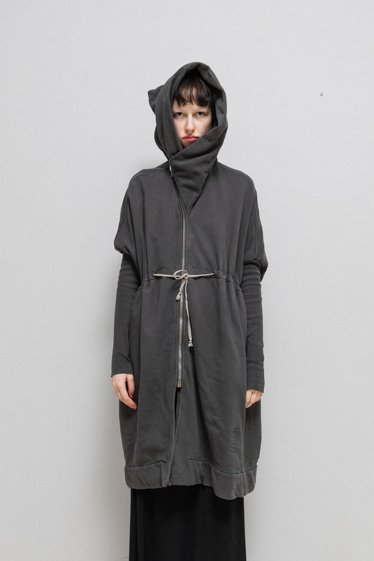 RICK OWENS DRKSHDW - 2010 Mountain parka with druid hood and drawstrings