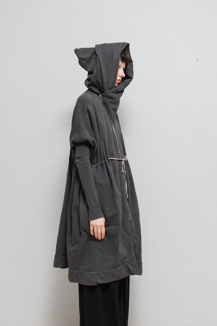 RICK OWENS DRKSHDW - 2010 Mountain parka with druid hood and drawstrings