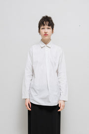 YOHJI YAMAMOTO - Cotton shirt with a buttoned collar (90's)