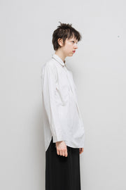 YOHJI YAMAMOTO - Cotton shirt with a buttoned collar (90's)