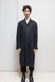 FORME D'EXPRESSION - Button up linen shirt jacket