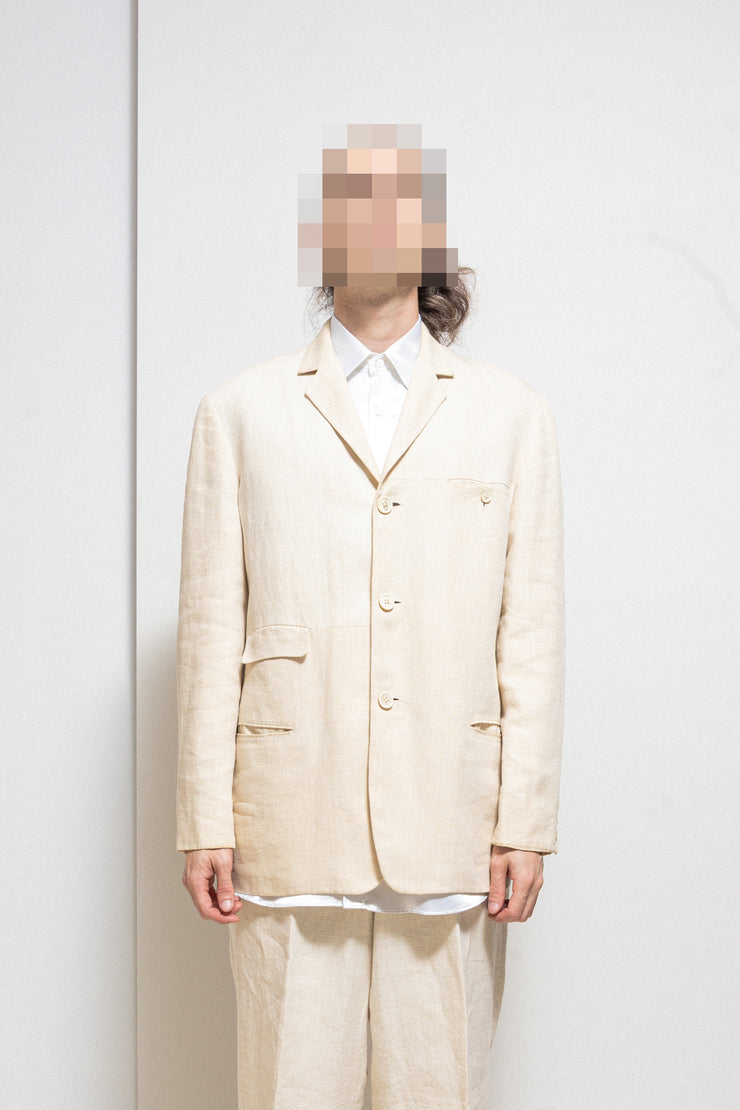 Y’S FOR MEN - Early 90’s linen costume set