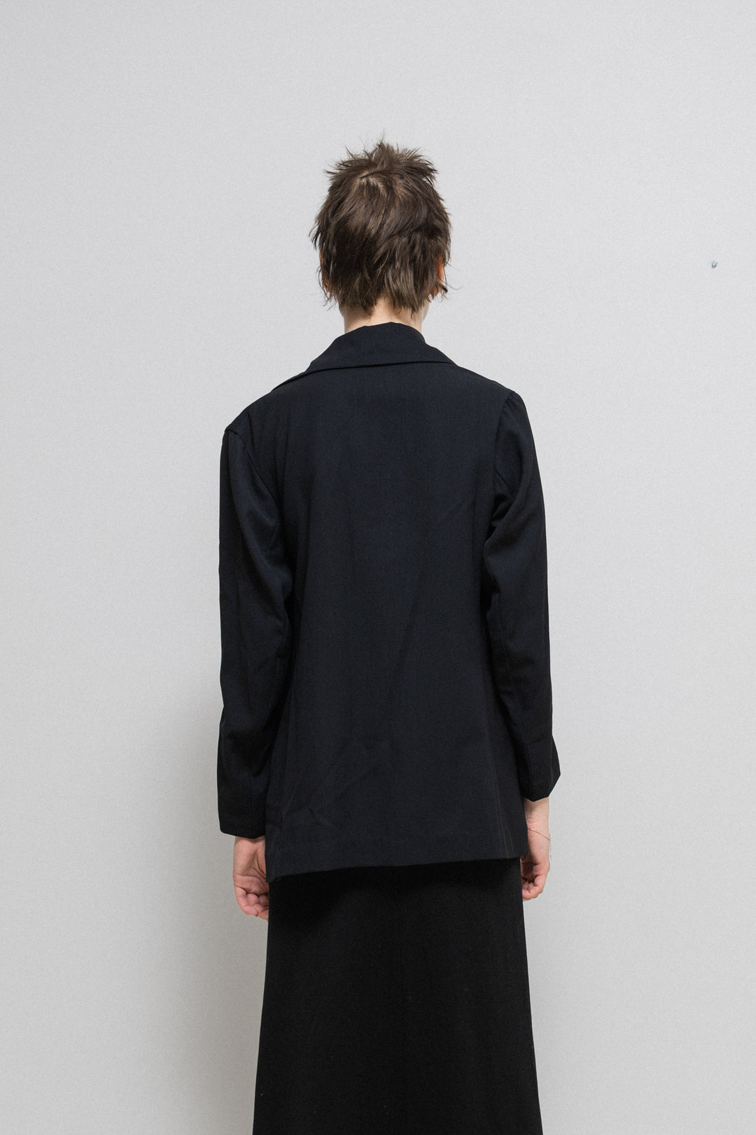 YOHJI YAMAMOTO - SS96 Gabardine wool jacket with inner strap