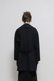 YOHJI YAMAMOTO Y'S - Double breasted wool coat