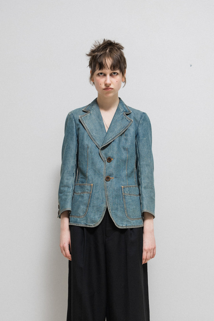 JUNYA WATANABE - SS05 Denim blazer jacket