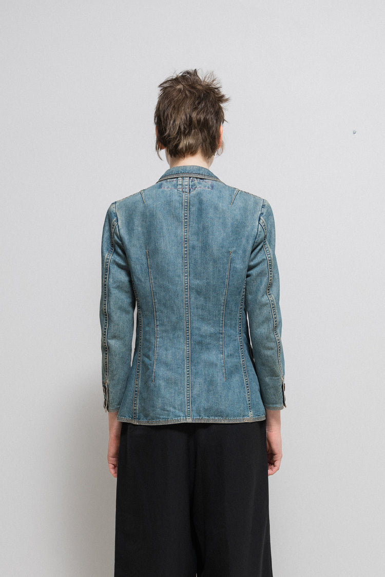 JUNYA WATANABE ストレートデニムライトブルー セール】STREIGHT DENIM VINTAGE WASH（デニムパンツ）｜JUNYA