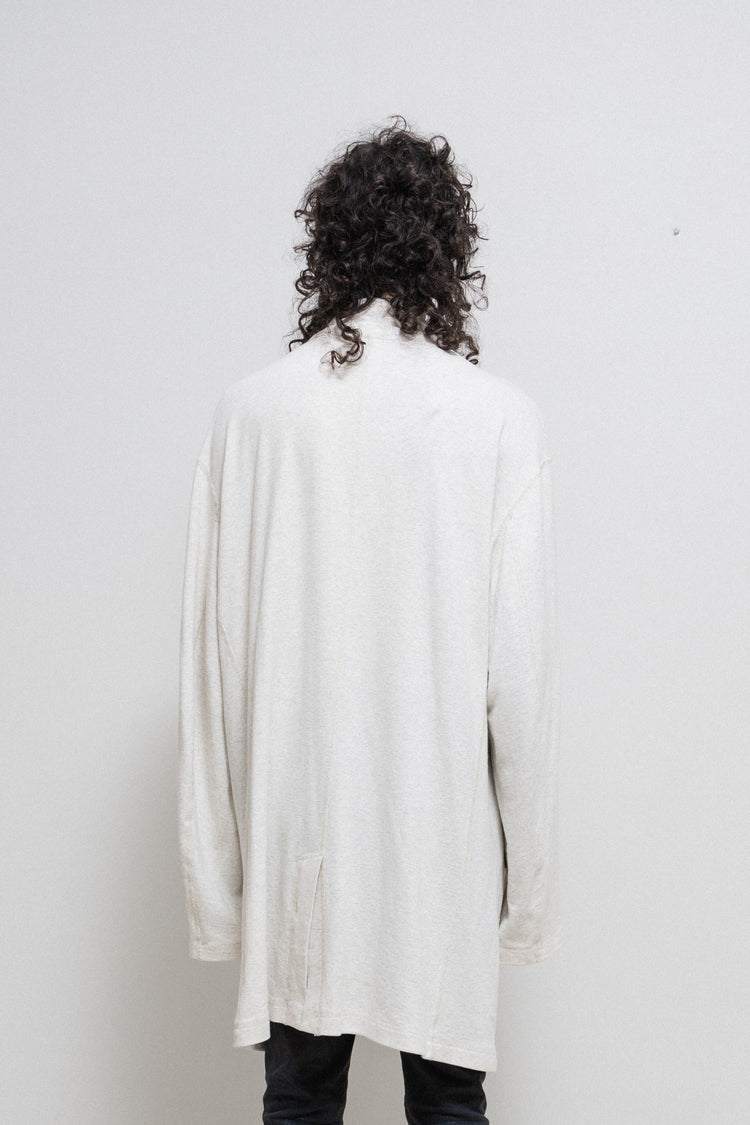 YOHJI YAMAMOTO POUR HOMME - SS11 Cotton jacket with big patch