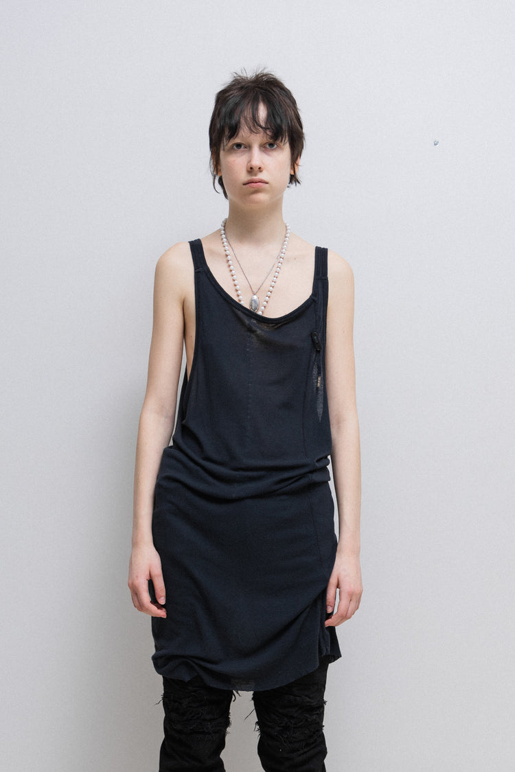 トップス Boris Bidjan Saberi TANK0 Boris Bidjan Saberi One Piece Long Tank Top | Elixirgallery