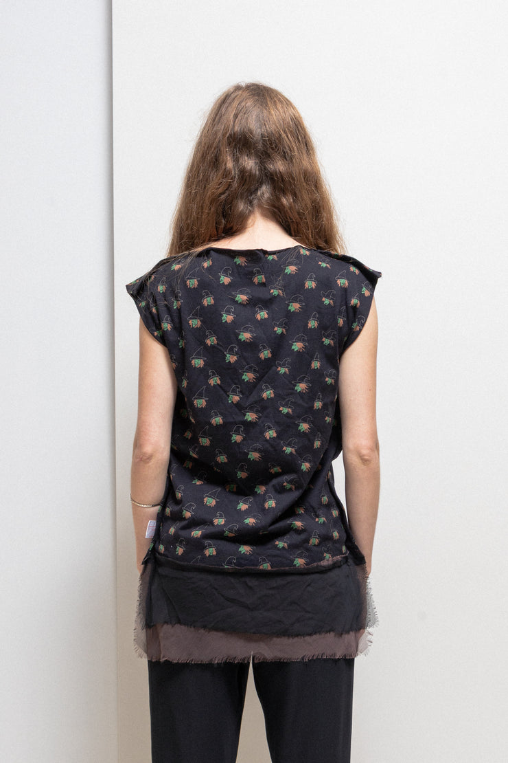UNDERCOVER - FW02 « Witch’s cell division » Witch patterned top