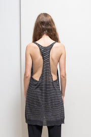 ANN DEMEULEMEESTER - SS05 Loose striped knit top