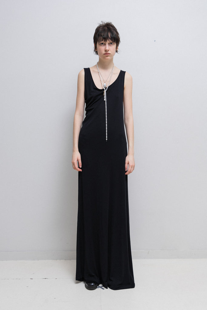 ANN DEMEULEMEESTER 2014SS ストライプジレ XS