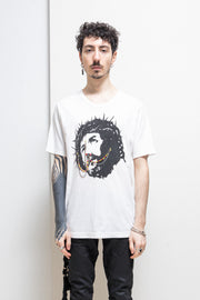 UNDERCOVER x VANDALIZE - FW06 Crown of thorns tee with beaded chains