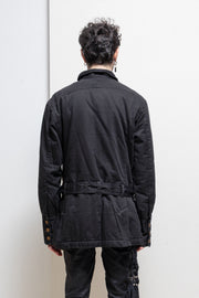 VIVIENNE WESTWOOD MAN - 2010’s Button up padded military jacket with belt