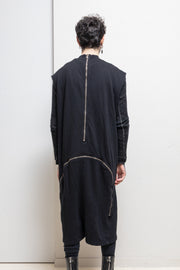 RICK OWENS DRKSHDW - FW14 Aircut fleece cotton jumpsuit