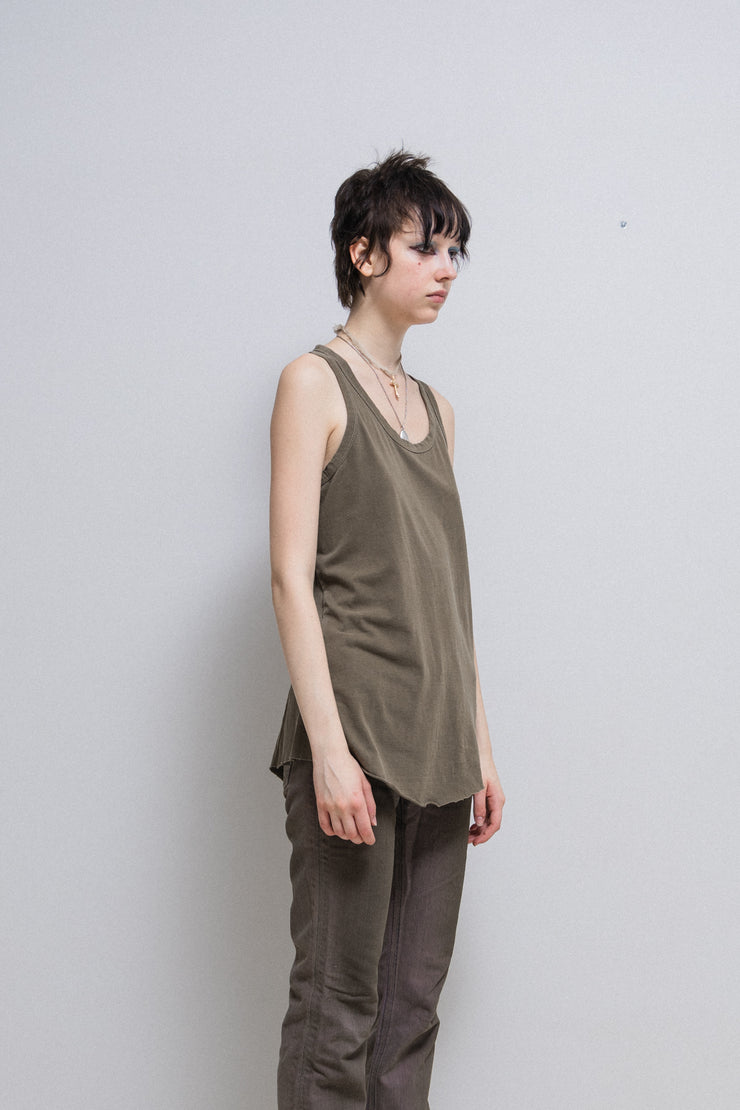 RICK OWENS SLAB - Swamp tank top