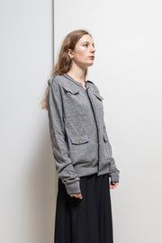 A.F VANDEVORST - FW04 Wool blend officer cardigan