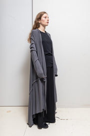 A.F VANDEVORST - FW06 Extra long cardigan with side lacing