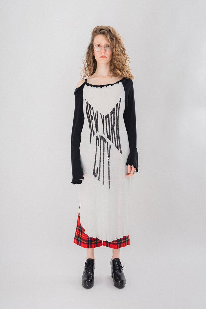 undercover 2004SS 歪みNewYorkCity Languid期 アンダーカバー 2004SS 歪みNewYorkCity 白 Languid期 - メルカリ