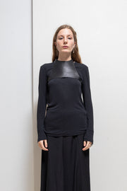 ANN DEMEULEMEESTER - SS16 Leather harness (runway)