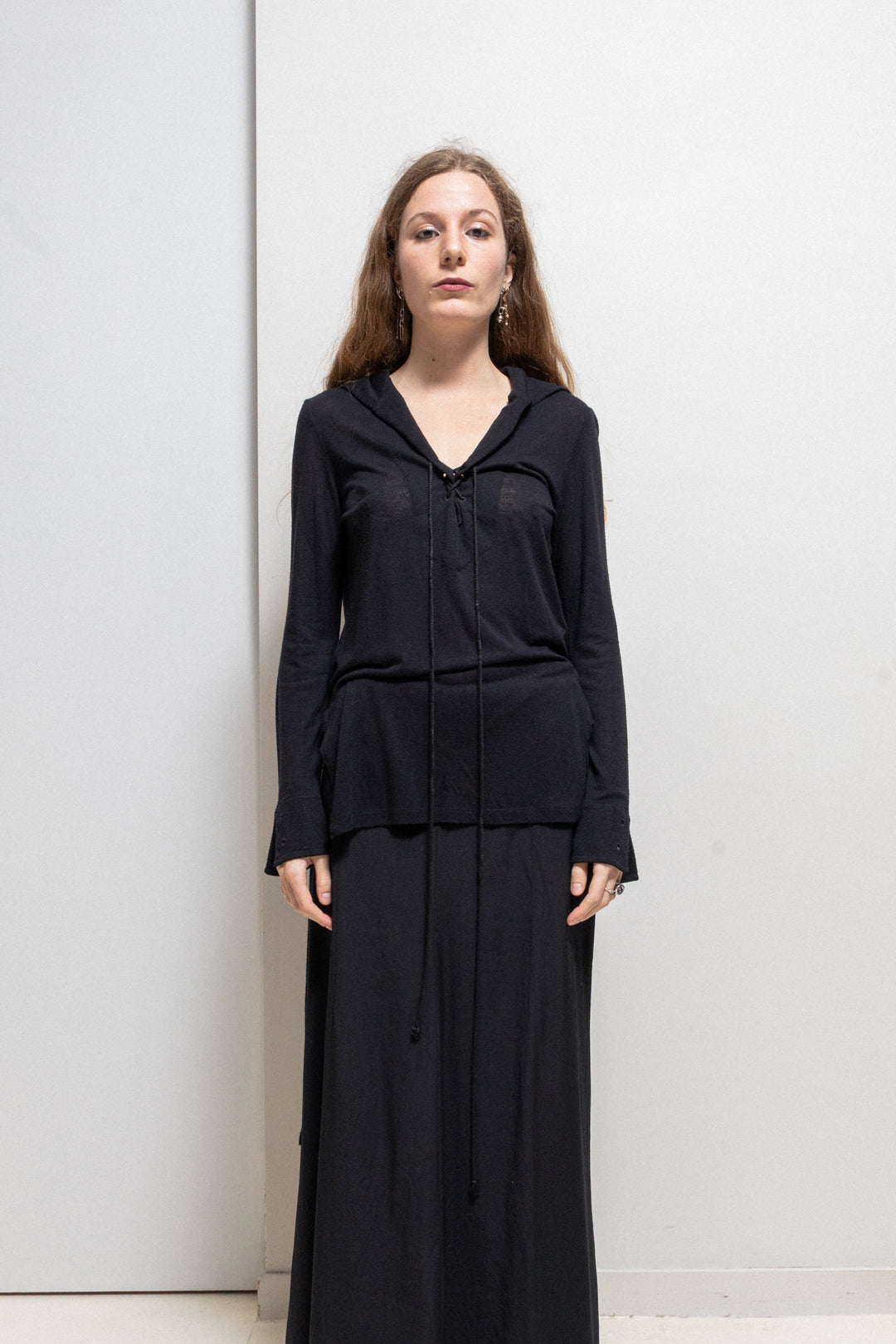 ANN DEMEULEMEESTER 2007SS ロングカーディガンセットXS ANN DEMEULEMEESTER 2007SS ロングカーディガンセットXS ANN