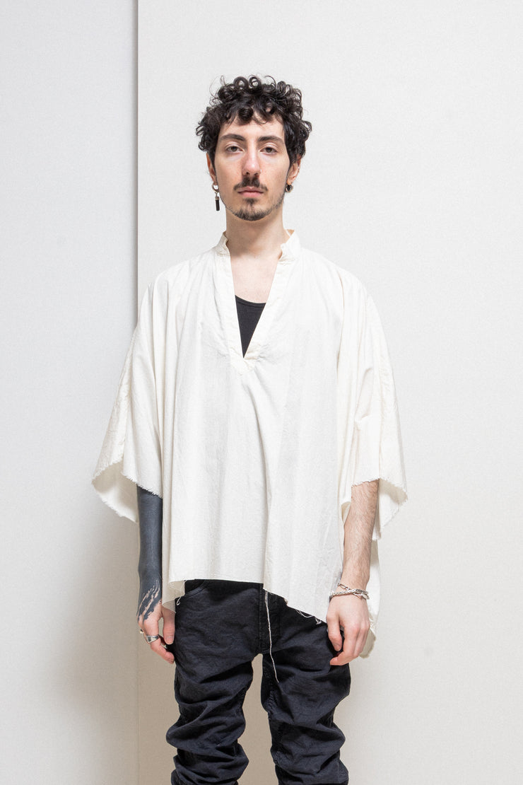 TAKAHIRO MIYASHITA THE SOLOIST - SS15 Silk & cotton wide shirt