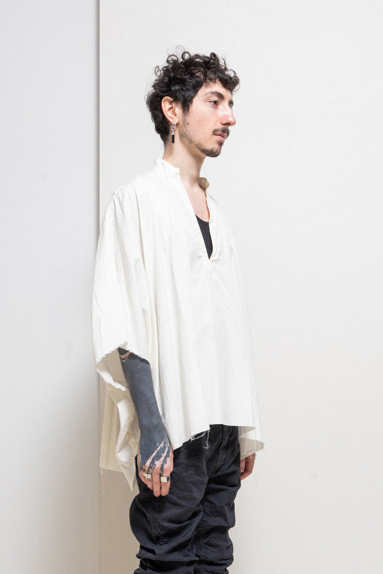 TAKAHIRO MIYASHITA THE SOLOIST - SS15 Silk & cotton wide shirt