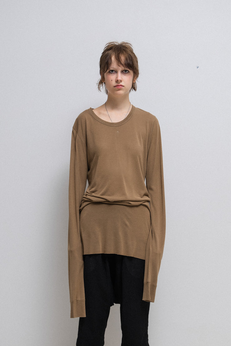 RICK OWENS - FW15 « SPHINX » Mustard long sleeves