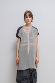 UNDERCOVER - SS12 « Open Strings » The Twilight Zone layered t shirt dress