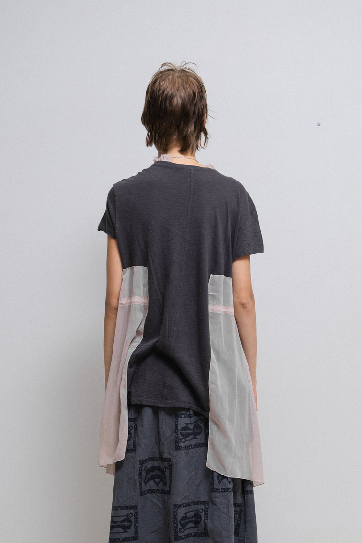 UNDERCOVER - SS12 « Open Strings » The Twilight Zone layered t shirt dress