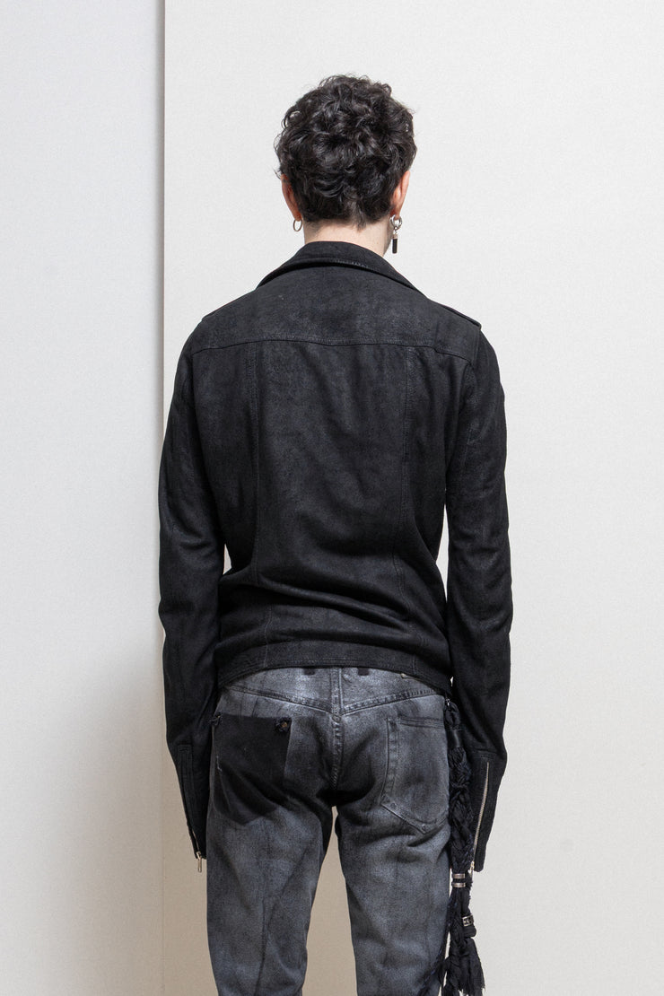RICK OWENS - SS15 « FAUN » Blistered soft lamb leather Stooges
